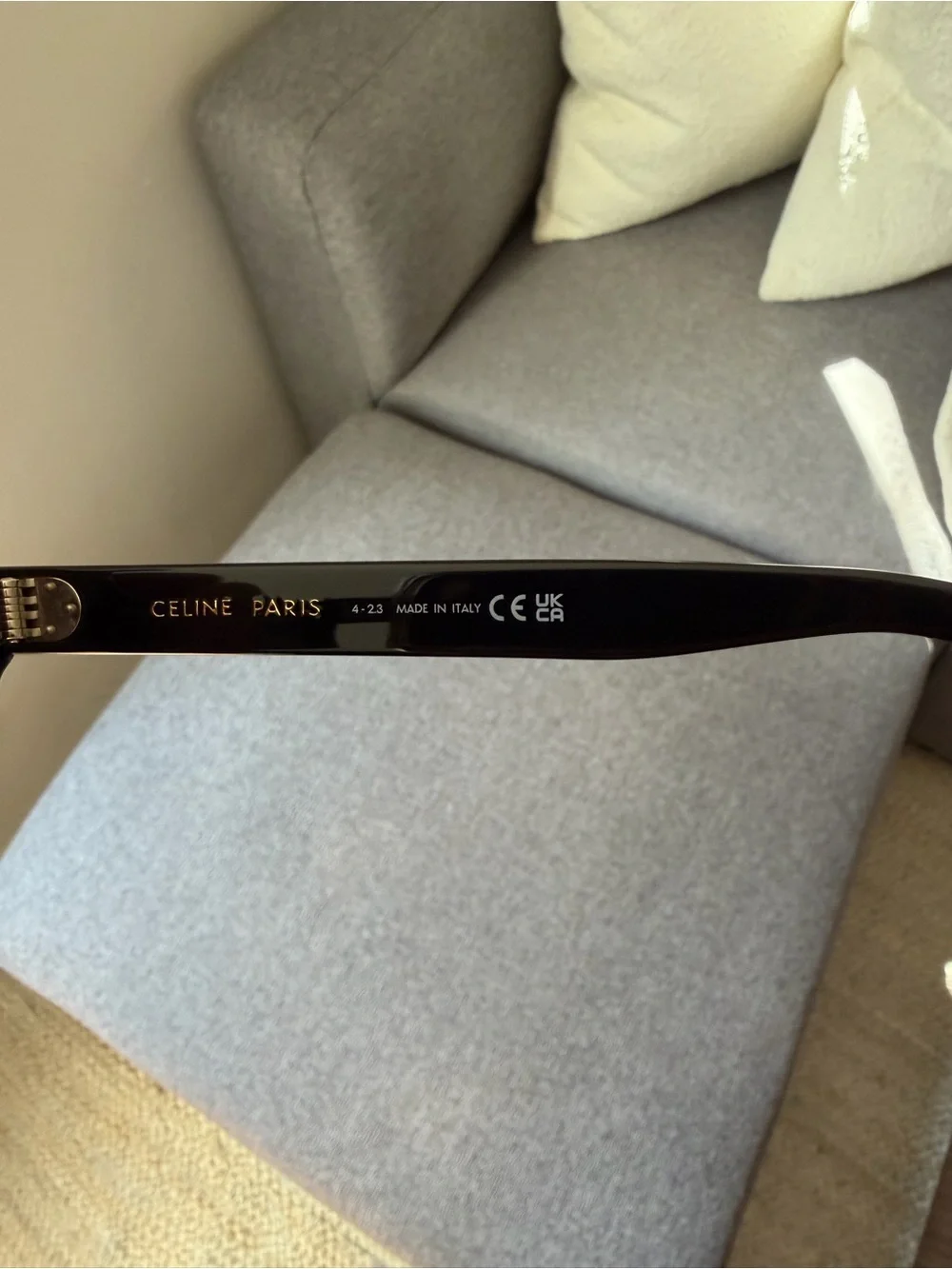 CELINE Black Frame 41 Sunglasses in Acetate (like new)